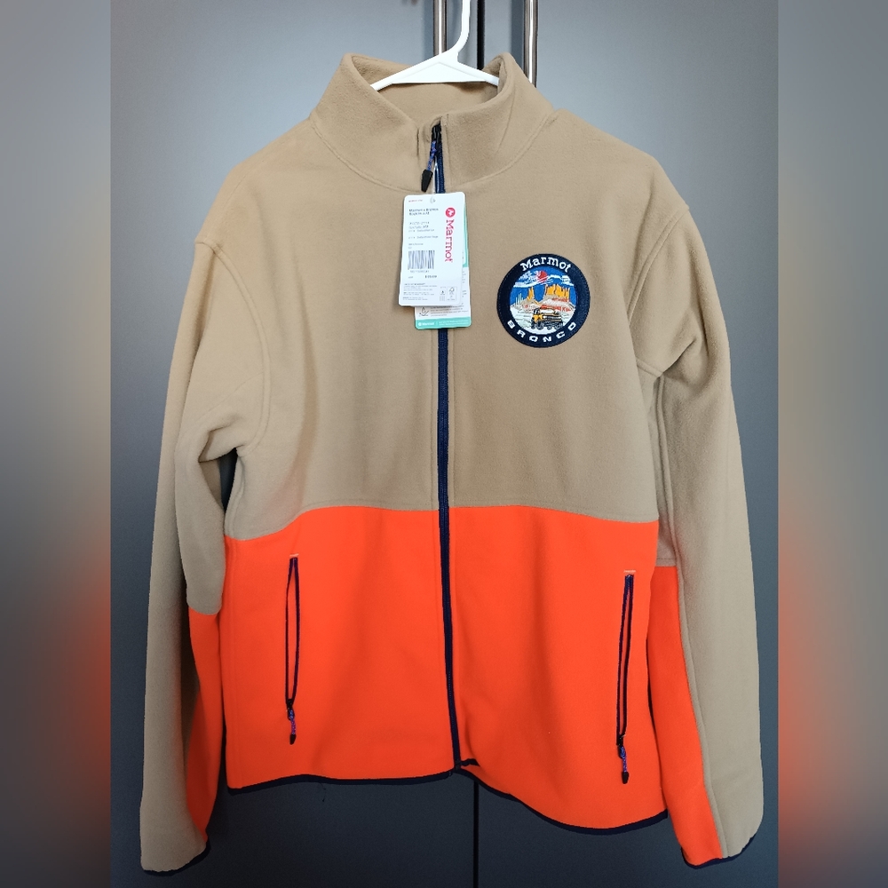 Men's Marmot x Bronco Rocklin Full Zip Fleece Jacket